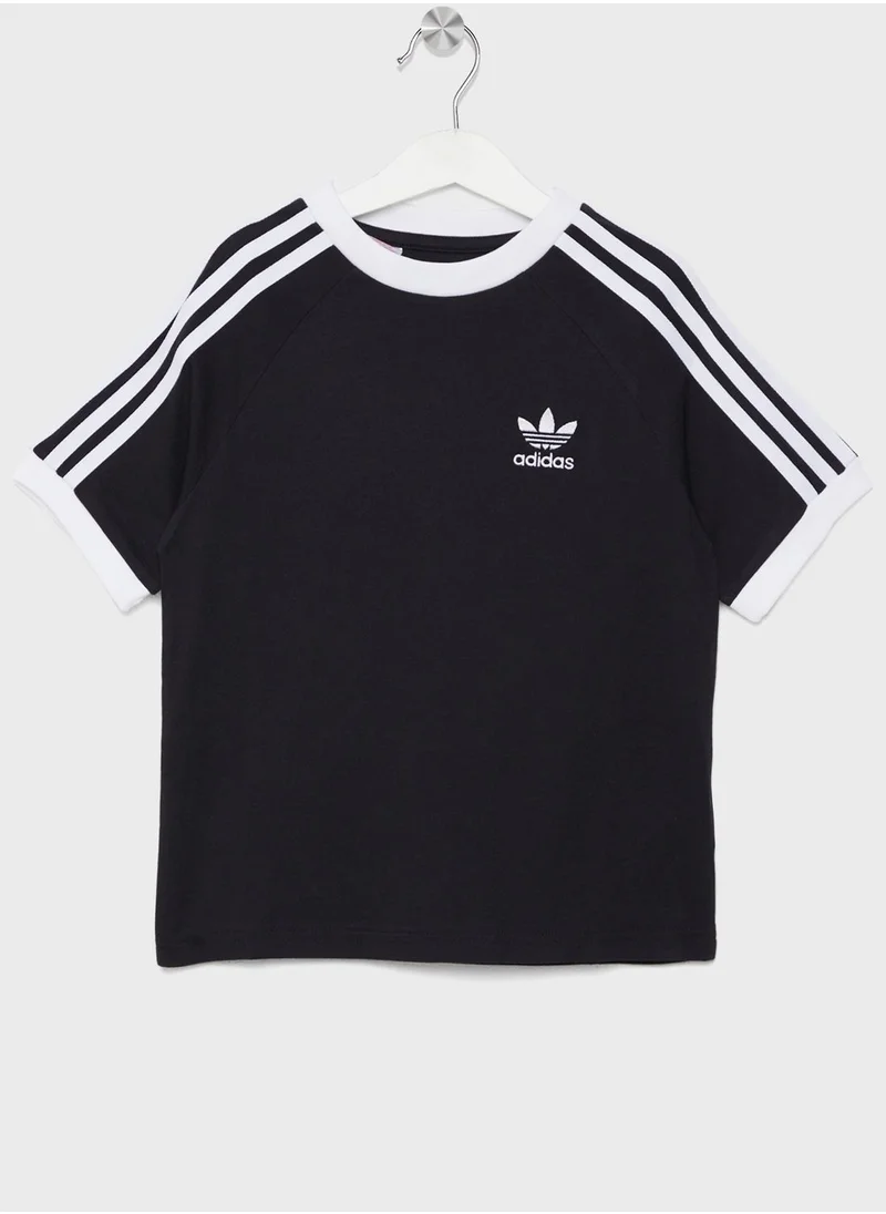 adidas Originals Youth 3 Stripes T-Shirt