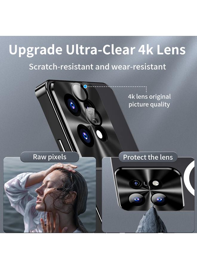 S-TOP Case For Motorola Edge 50 Pro Frosted Metal MagSafe Magnetic Phone Case - Image 5