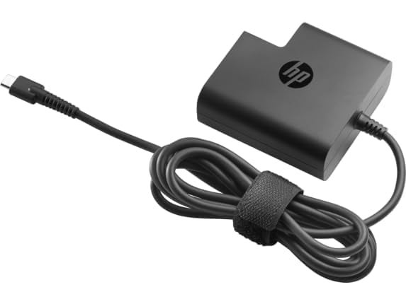 Maxelon Orignal Power Adapter for HP USB-C 65W USB Type C Travel Tablets, Laptops (Black) - Image 2
