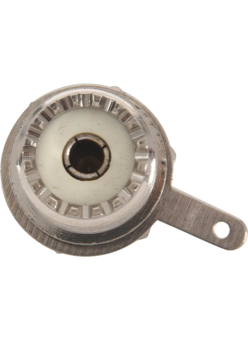 Guangdong Spirit Sriwen UHF Female SO239 Jack Bulkhead Solder Panel Mount Rf Straight Connector, Silver  - Image 1