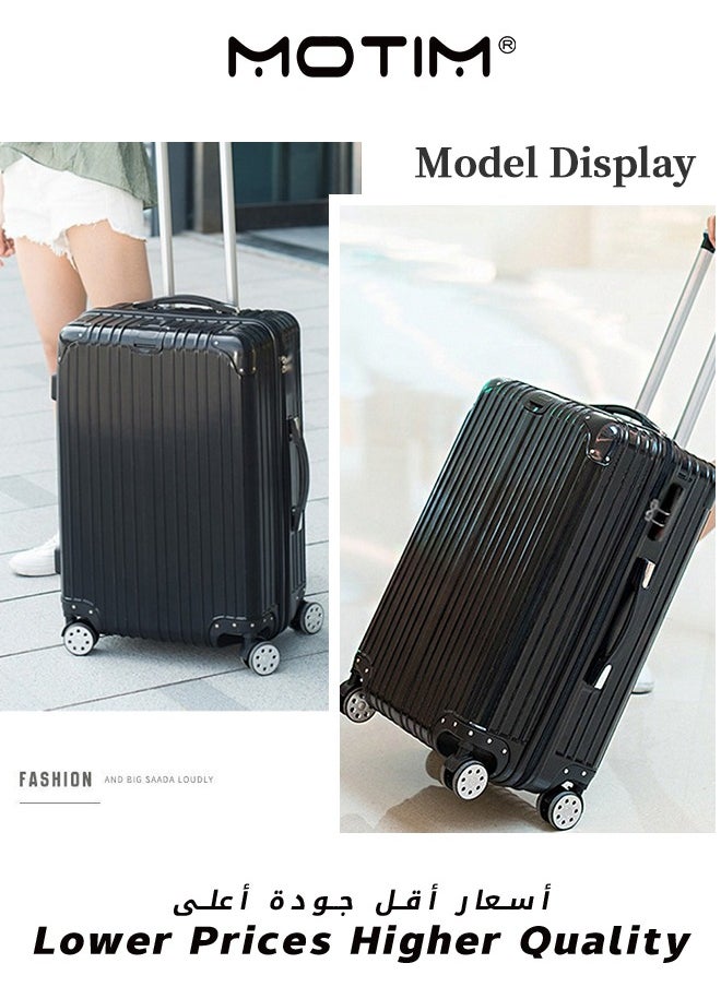 Motim - Lightweight Hard Case Luggage ABS Carry On Suitcase With 4 Quite Spinner Wheels - Image 1