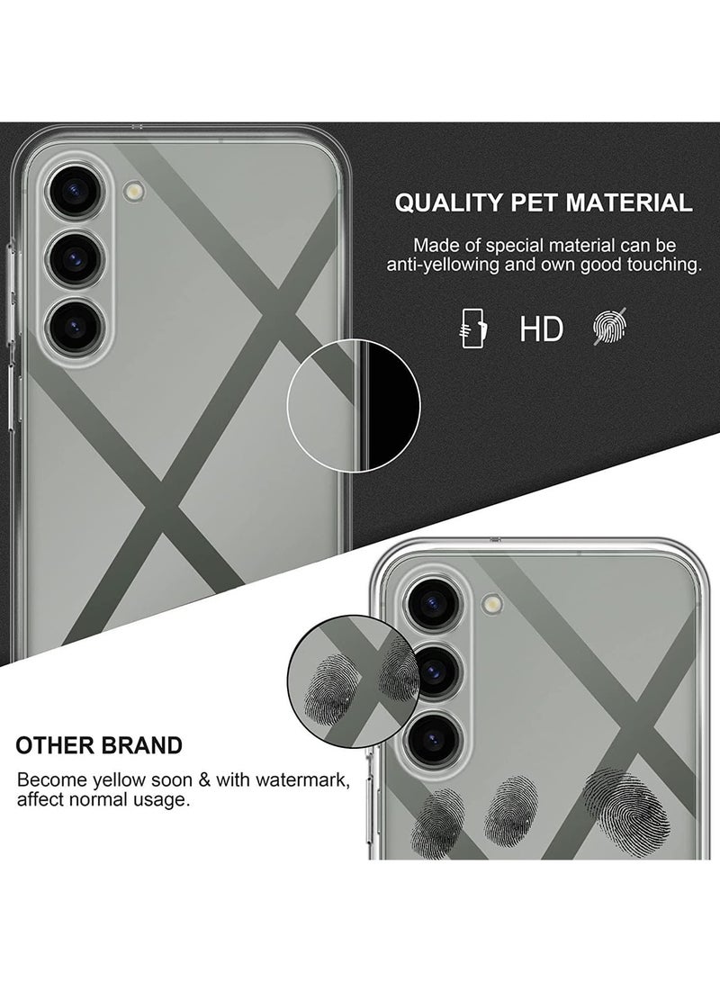 Samsung Galaxy S23 Plus Clear Case Soft Flexible Silicone TPU Shockproof Transparent Rubber Back Cover Compatible for Samsung Galaxy S23 Plus - Image 5