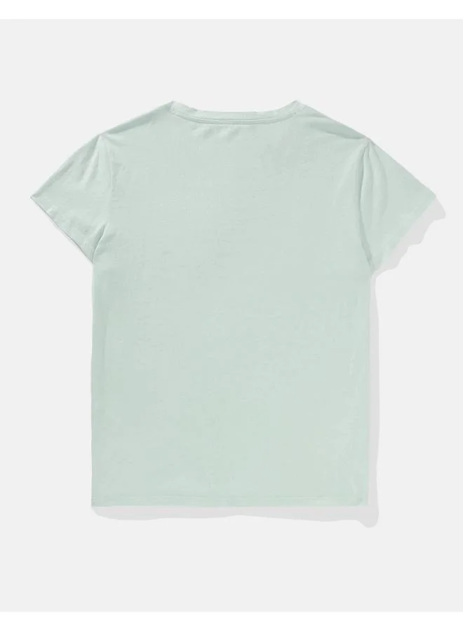 American Eagle Graphic Crew Neck T-Shirt