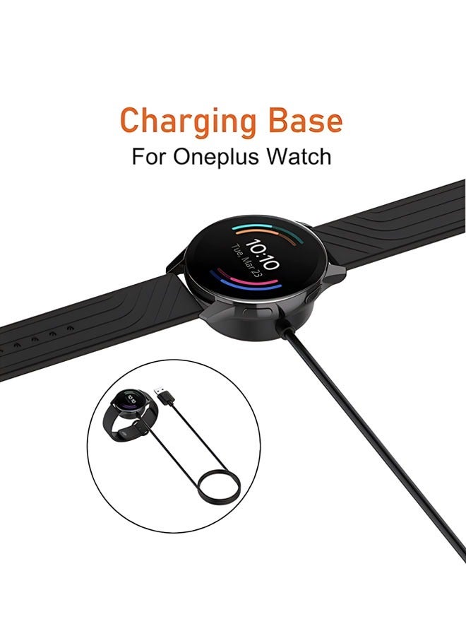 OnePlus Watch Charging Cable Portable Magnetic Charger Compatible With OnePlus Watch Charger Cable, Replacement Charging Cradle Dock Charger Cord For OnePlus Watch（1m） - Image 5