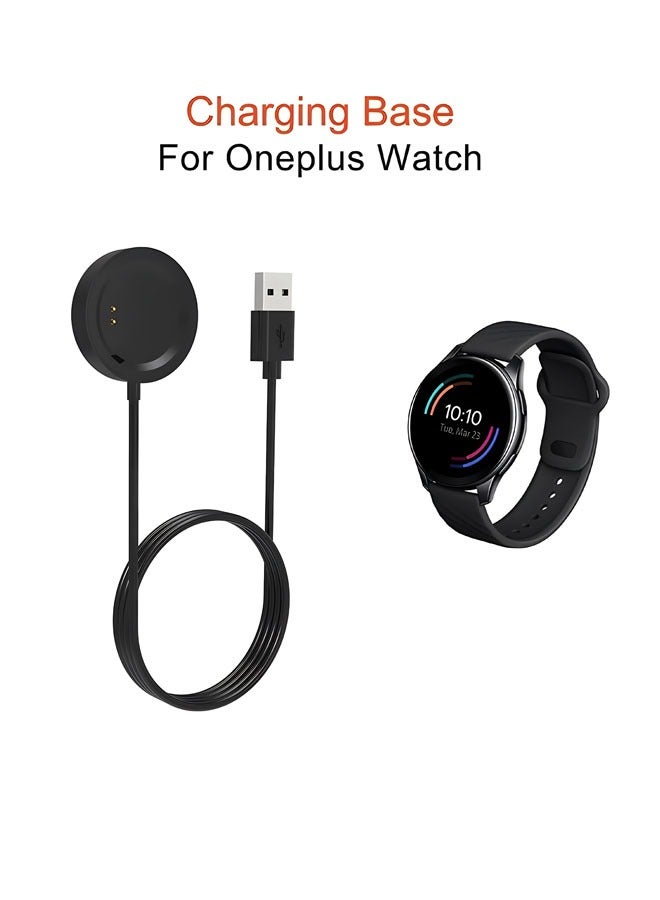 OnePlus Watch Charging Cable Portable Magnetic Charger Compatible With OnePlus Watch Charger Cable, Replacement Charging Cradle Dock Charger Cord For OnePlus Watch（1m） - Image 3