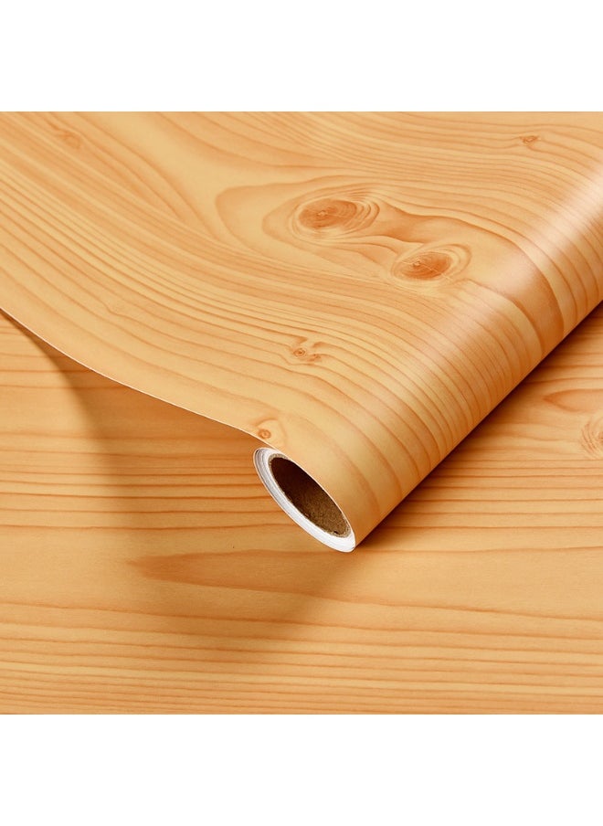 Anna 20cm x 10m Waterproof, Moisture-Proof, Oil-Proof Faux Wood Grain Self-Adhesive Wallpaper for Home Renovation  - Image 1