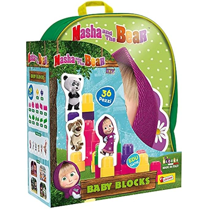 MASHA BACKPACK WITH BABY BLOCKS - Image 2