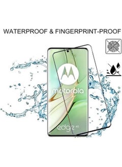 CaseNeo Motorola Edge 40 Screen Protector, Glass Tempered Bubble Free, Anti-Scratch, Anti-Fingerprint, 9H Hardness 3D Curved Edge Screen Protection  for Moto Edge 40 Accessories  - Image 2