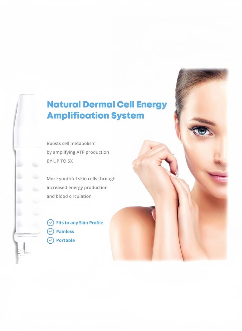 عصا الوجه عالية التردد - أداة محمولة لعلاج البشرة مع أقطاب نيون وأرجون - تساعد على دعم مظهر البشرة وفروة الرأس بشكل أكثر نقاء للوجه والشعر والعناية بمظهر حب الشباب المؤقت - Image 2