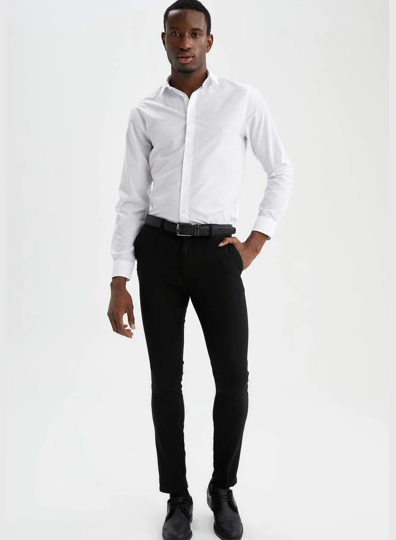 DeFacto Man Tailored Fit Woven Trousers