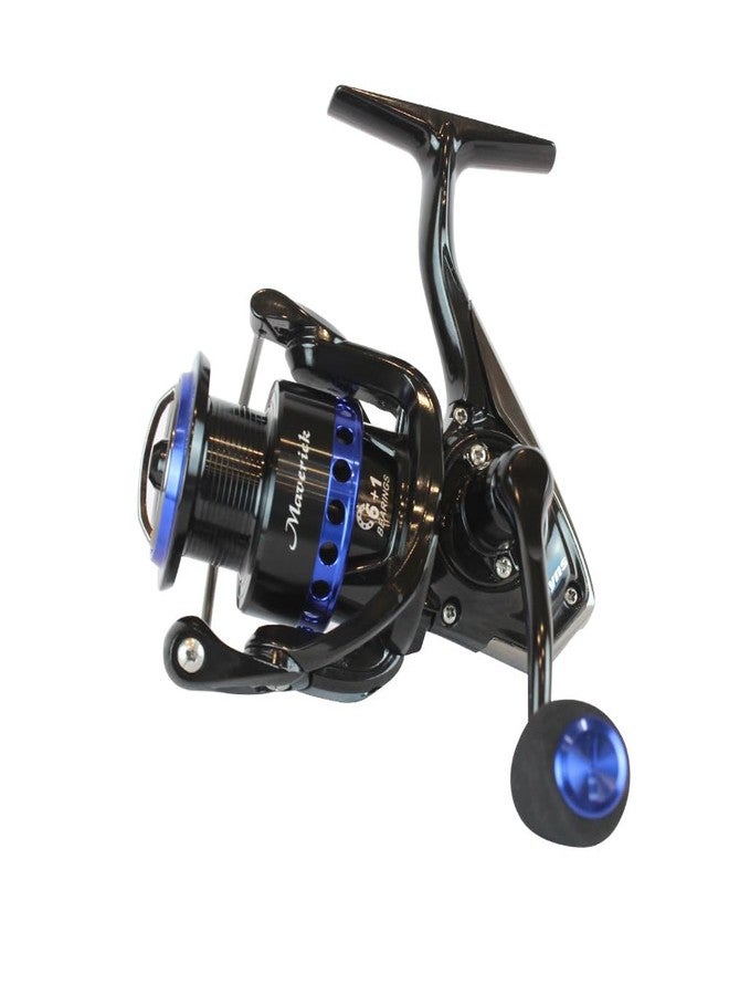 Dobyns Rods Maverick Spinning Reel/Size 2000 / Gear Ratio 5.2:1 / Ball Bearings 6BB+1RB / Blue