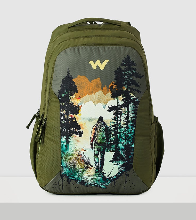 وايلد كرافت حقيبة ظهر وايلد كرافت أطلس ٤٥ لتر للتخييم، لون أخضر زيتوني - Image 1