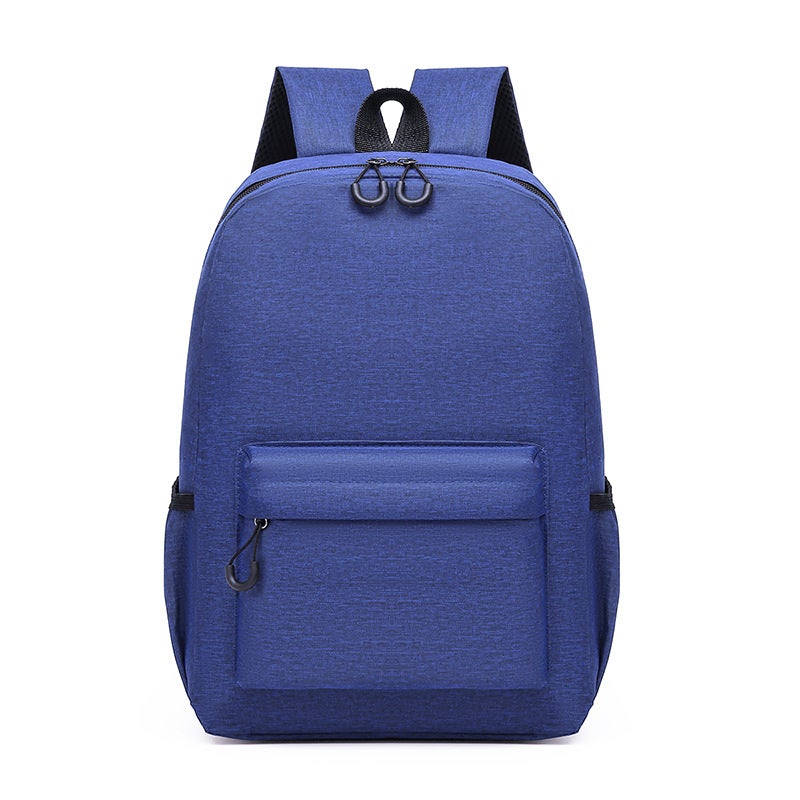 Custom Logo Kids Backpack for Grades 1-6 Sea blue 