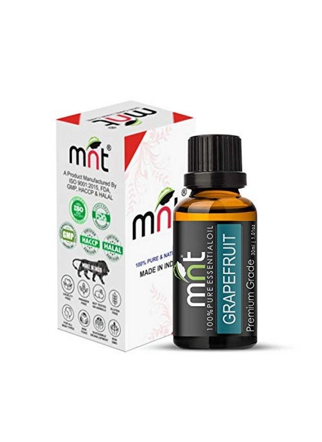 Grapefruit Essential Oil 100% Pure & l Oil for Acne Face Hair Skin Body and Aromatherapy (30ML)