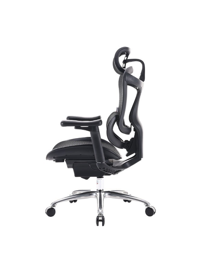 SIHOO Doro C100 Ergonomic Office Chair, Dynamic Lumbar Support for Home Office Chair, Adjustable Backrest Desk Chair, Swivel Big and Tall Computer Chair（Black） - Image 2