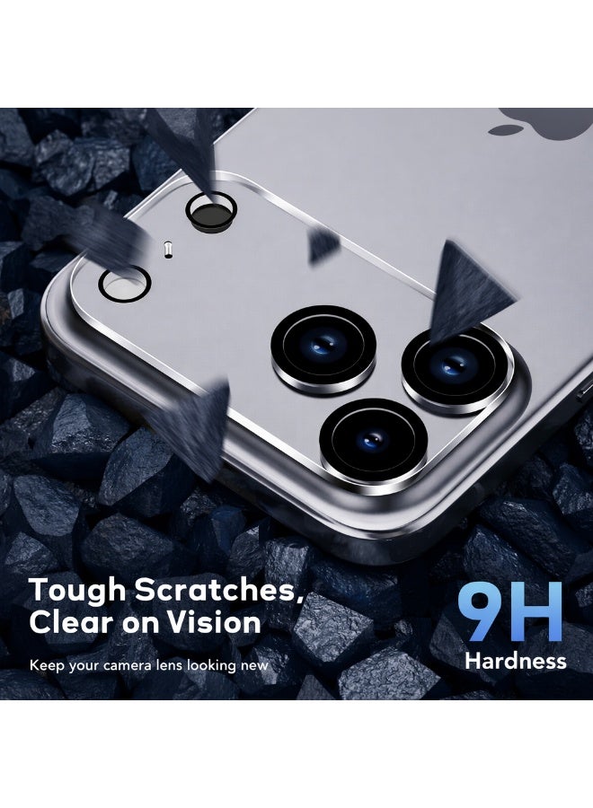 Monster Full Metal Camera Lens Protector for iPhone 17 Pro Max with AR HD Technology – Strong Protection Without Affecting Photo Quality, Elegant Design That Matches Your Phone - Image 4