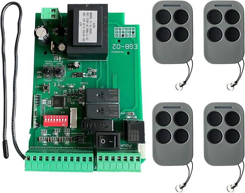 Strong Motor Control Board for Automatic Sliding Gate Featuring Rolling Code Not Theft Overload Protect Resist Intelligent - Image 1