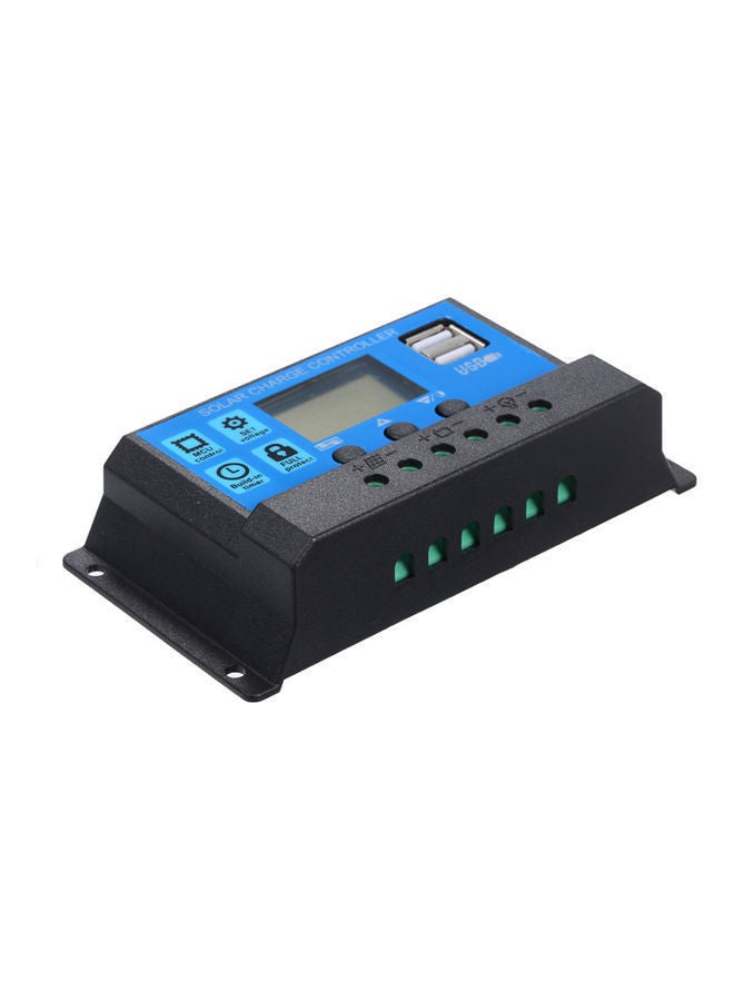 NIBEMINENT 50A Solar Charge Controller Blue/Black - Image 1