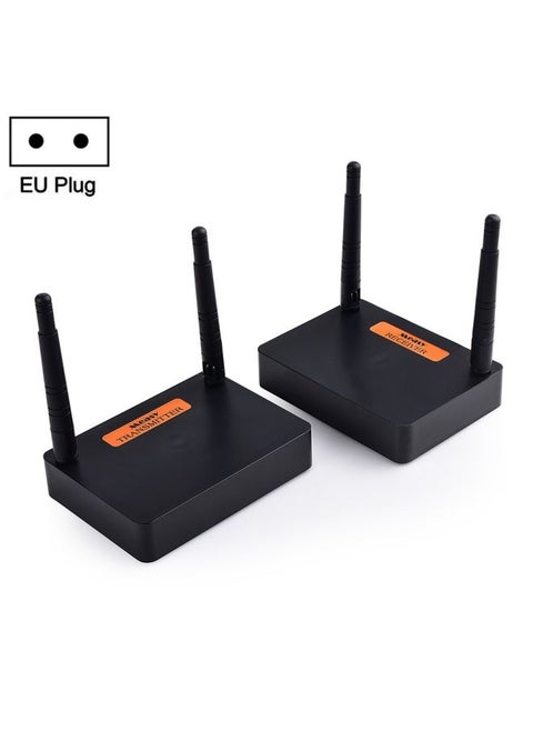 Measy FHD676 Full HD 1080P 3D 5-5.8GHz Wireless HDMI Transmitter (Transmitter + Receiver) Transmission Distance: 200m, Specifications:EU Plug