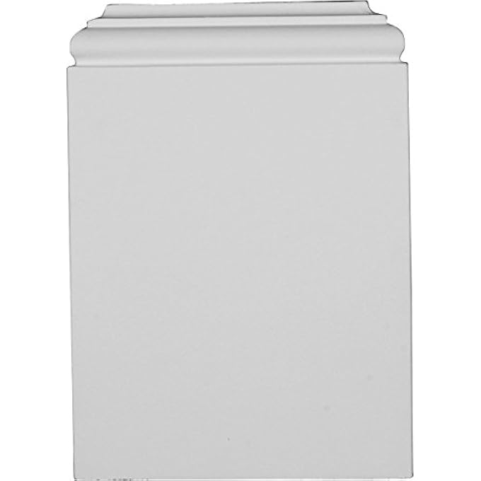 PB07X10X01TR TRADITIONAL PLINTH BLOCKS, 7 3/8"W X 10 1/4"H X 1 7/8"P, PRIMED - Image 1