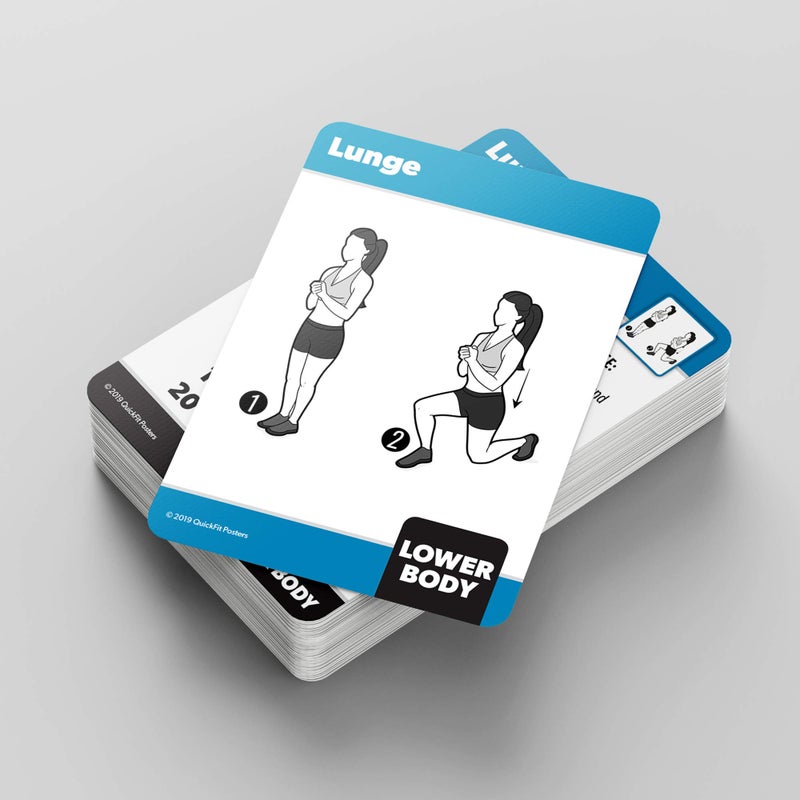 Palace Learning Bodyweight Exercise Cards - Fitness Playing Cards with Over 50 Body Weight Workouts - 2.5" x 3.5" (Standard Playing Card Size) - Image 3
