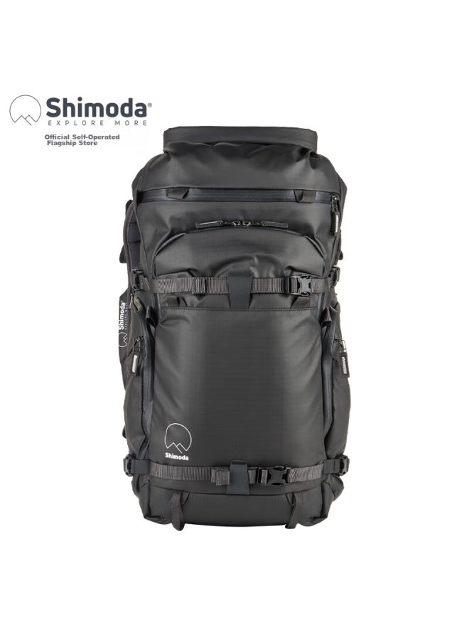 Shimoda Camera Bag, American Tenmoku Professional Outdoor Travel Adventure Camera Bag, Yidong Action X25v2 Small Size, Mirrorless Camera Inner Liner Set, Carbon Black, 520-118 - Image 2