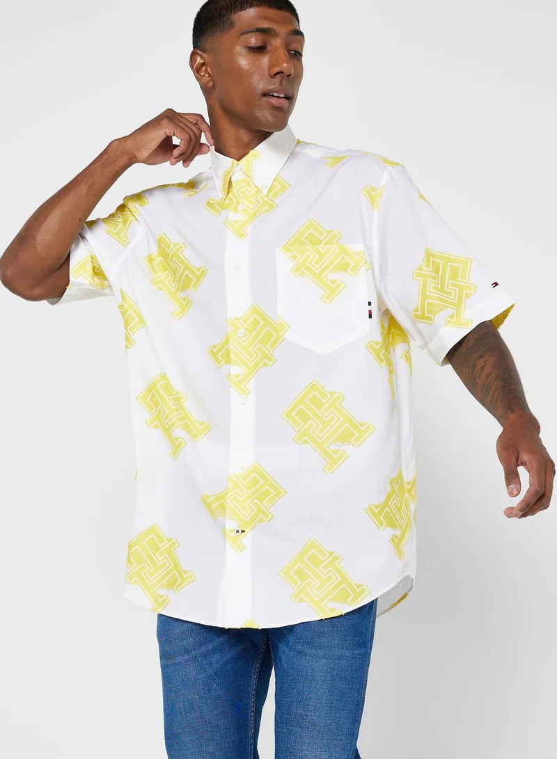 TOMMY HILFIGER Logo Regular Fit Shirt