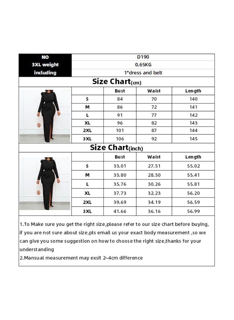 NIBEMINENT Women's Casual Loose Plain Pleated Long Dress Short Sleeve Midi Dresses  - Image 5