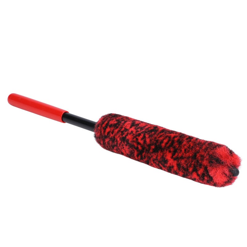 Car Wheel Brush: 1 Pack PP Microfiber, Flexible Long Handle - Scratch-Free Design, Easy Dirt Removal, Rim Cleaning Brush for Car Wheel Hub Detailing - Image 4