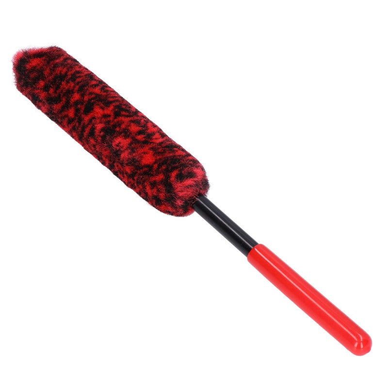 Car Wheel Brush: 1 Pack PP Microfiber, Flexible Long Handle - Scratch-Free Design, Easy Dirt Removal, Rim Cleaning Brush for Car Wheel Hub Detailing - Image 3