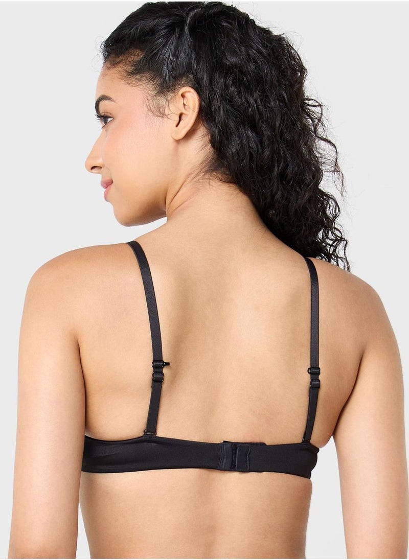 La Senza Plunge Neck Padded Bra - Image 4