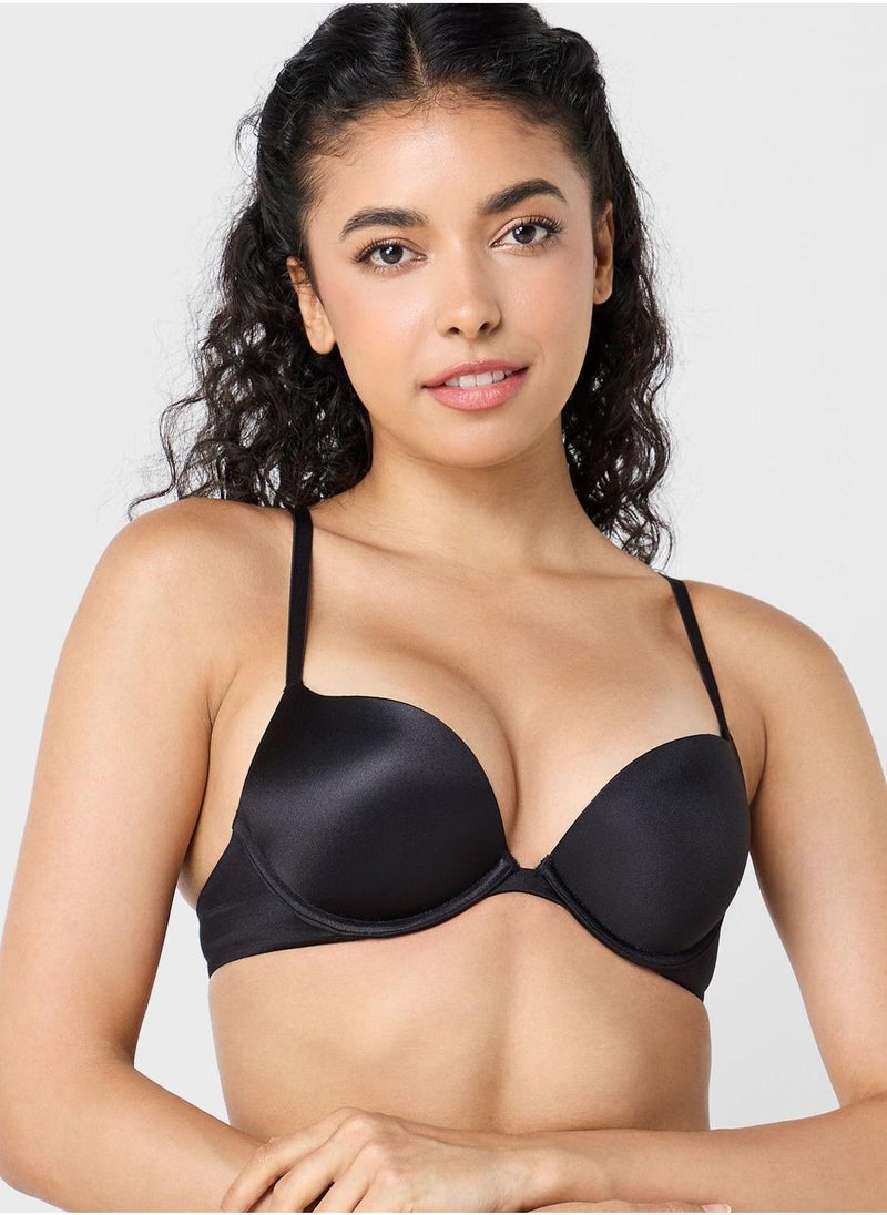 La Senza Plunge Neck Padded Bra - Image 5