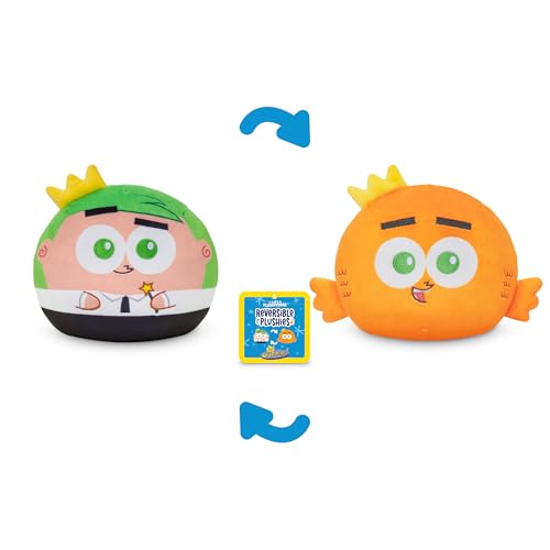 TeeTurtle The Fairly OddParents Reversible 6" Cosmo Plushie - Flips to Goldfish Cosmo - Cute Kawaii Nickelodeon Soft Stuffed Animal - Image 3