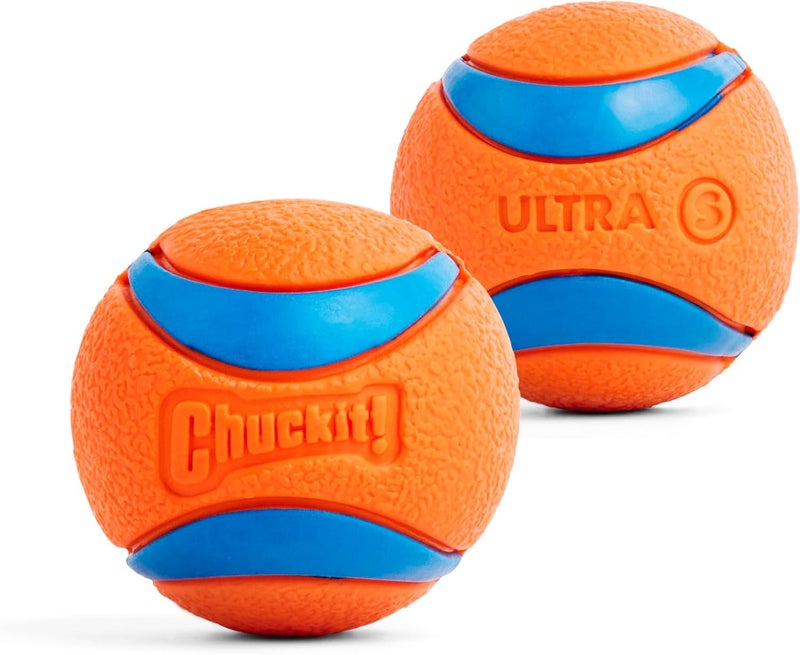 Chuckit! تشاكيت! كرة الترا الصغيرة 2 بوصة، عبوة 2 - Image 1