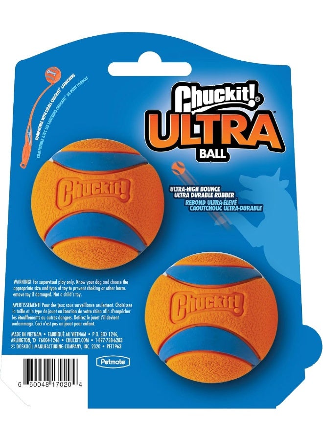 Chuckit! تشاكيت! كرة الترا الصغيرة 2 بوصة، عبوة 2 - Image 2