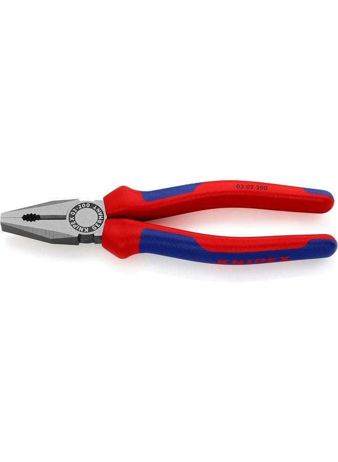كنيبيكس كماشة مركبة KNIPEX 03 02 200 SB (أحمر، أزرق) - Image 1