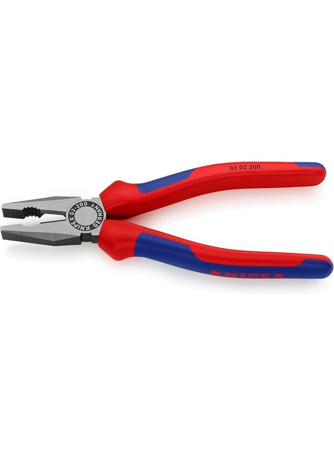 كنيبيكس كماشة مركبة KNIPEX 03 02 200 SB (أحمر، أزرق) - Image 2