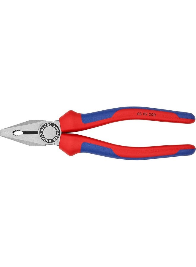 كنيبيكس كماشة مركبة KNIPEX 03 02 200 SB (أحمر، أزرق) - Image 3