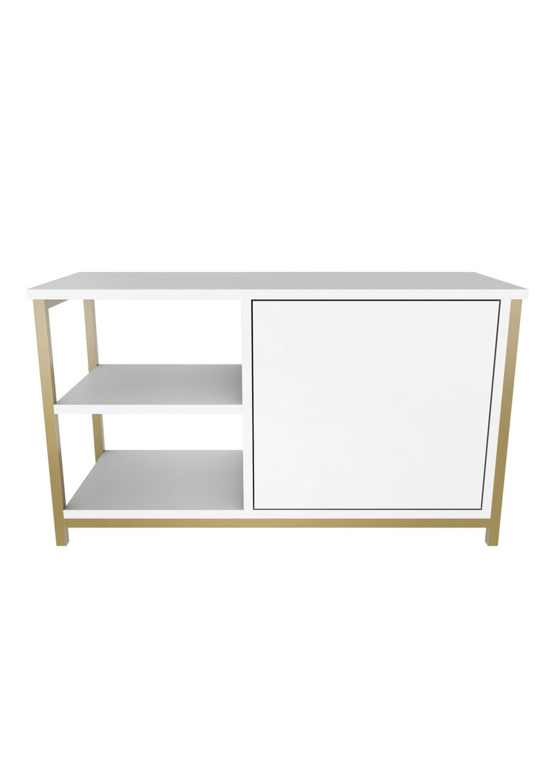 ديكوروتيكا طاولة تلفاز  مسكيغون Muskegon بعرض 90 سم / حامل تلفزيون حتى قياس 41 بوصة - Image 4