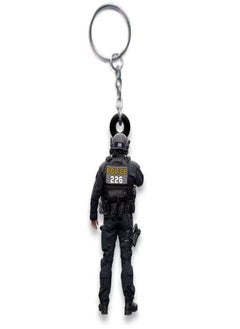 New key chain decorations Acrylic plane creative men's and women's backpack pendant key ring