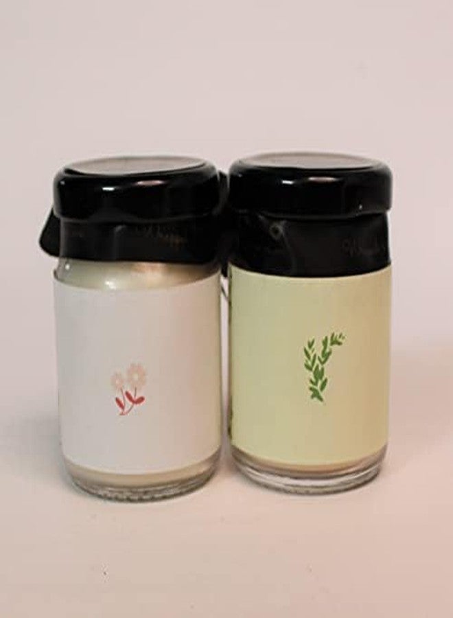 Wrapped up Love Mini Soy Wax Scented Candles (Peppermint Eucalyptus & Vanilla Musk) - Image 5