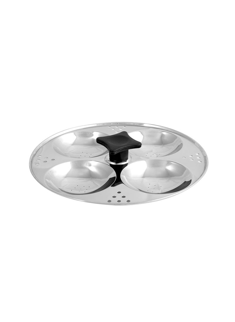 pigeon Pigeon Stainless Steel Hot 16 Idly Pot with Steamer - Silver  - Image 4