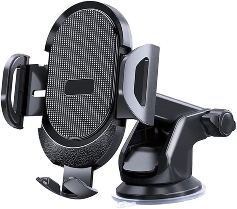 Universal Car Phone Holder Suction Cup Mount Rotatable For Smartphones Navigation And Calls - Image 2