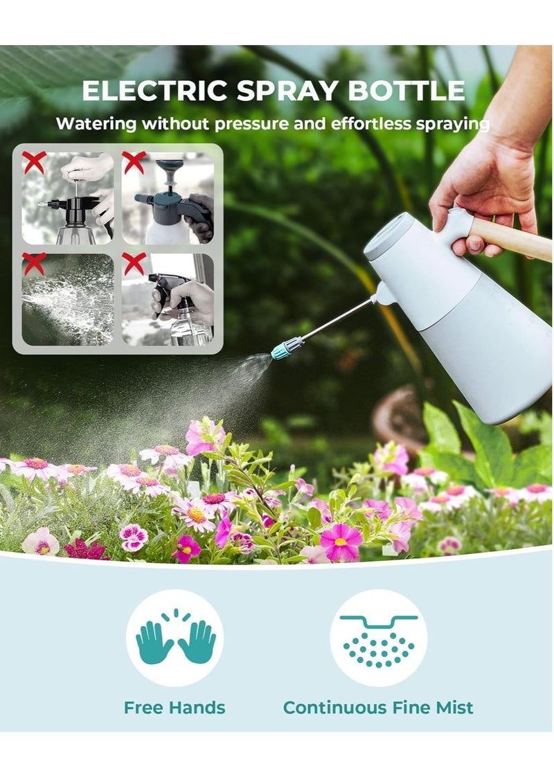 Generic - Automatic Electric Spray Bottle for Indoor Plants - 1.4L Battery-Powered Mister with Adjustable Spout and Ergonomic Handle for Easy Watering, Fertilizing, and Cleaning. - Image 1