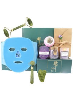DAODER Unique Gifts For Women, Gua Sha Facial Tool Set, Ice Face Mask, Skincare Gift Set, Personalized Gifts For Christmas Valentine Day Mother’S Day Thank You Gifts For Friend Sister Wife Teacher Coworker  - Image 1