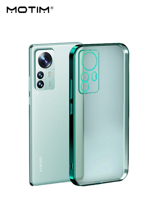 Motim Frosted Phone Case for Xiaomi 12/12 Pro, Transparent Waterproof TPU Gasbag Protection Shockproof Case - Image 1