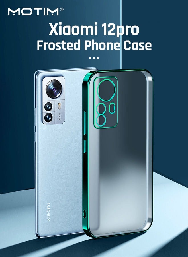 Motim Frosted Phone Case for Xiaomi 12/12 Pro, Transparent Waterproof TPU Gasbag Protection Shockproof Case - Image 2
