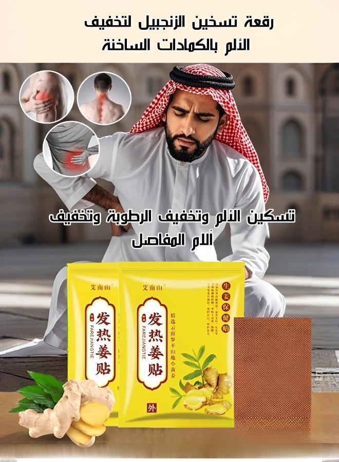 رقعة تسخين الزنجبيل لتخفيف الألم بالكمادات الساخنة - Image 2