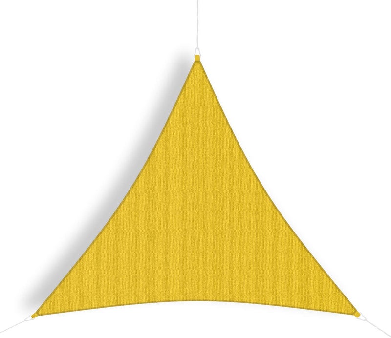 Coolaroo 910 Party Shade Sail Triangle Yellow