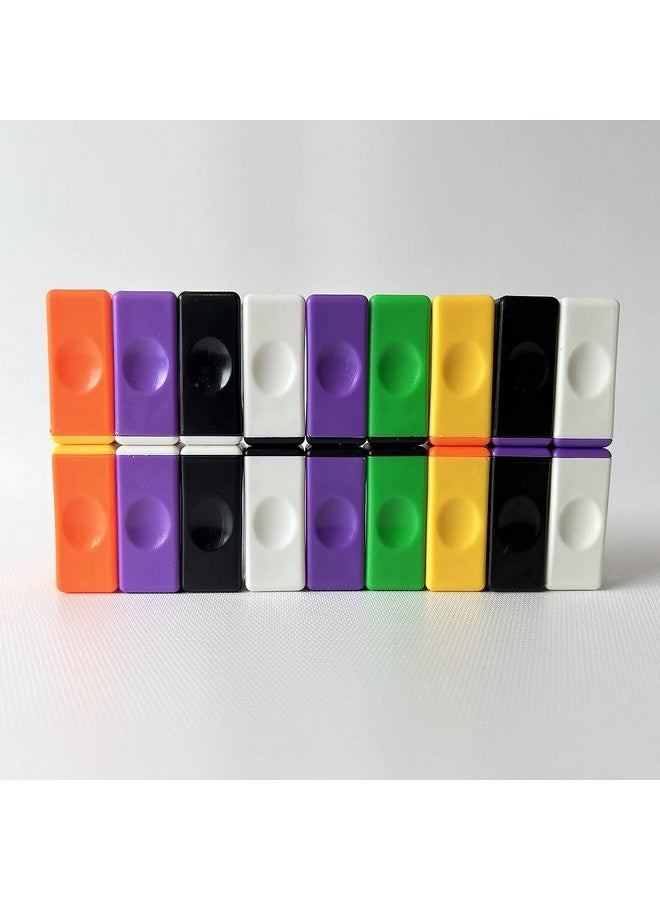 Fiddlys Fidget Brick Magnetic Stick Mini Finger (Purple/White Cap Multicolor Pack of 2 - Image 3